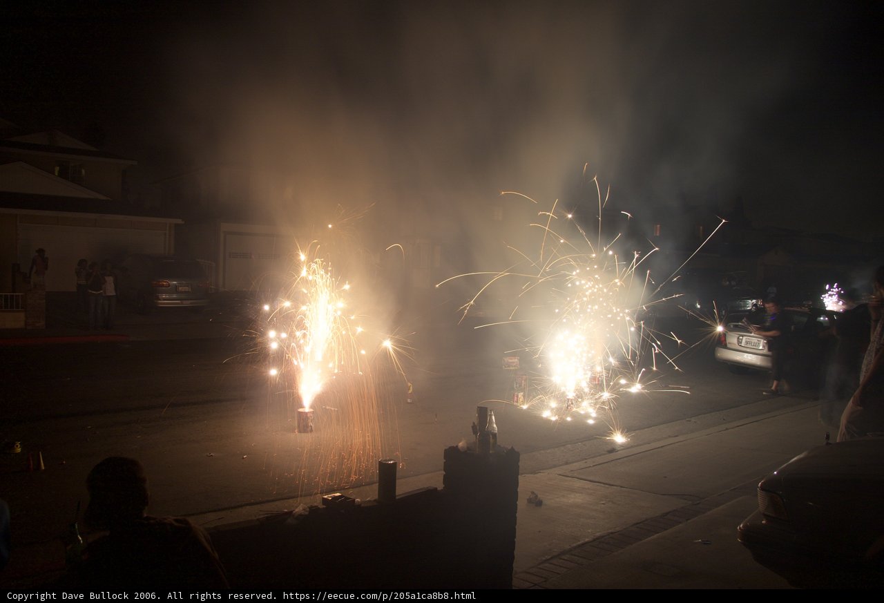 The Fourth of July Fireworks Spectacle