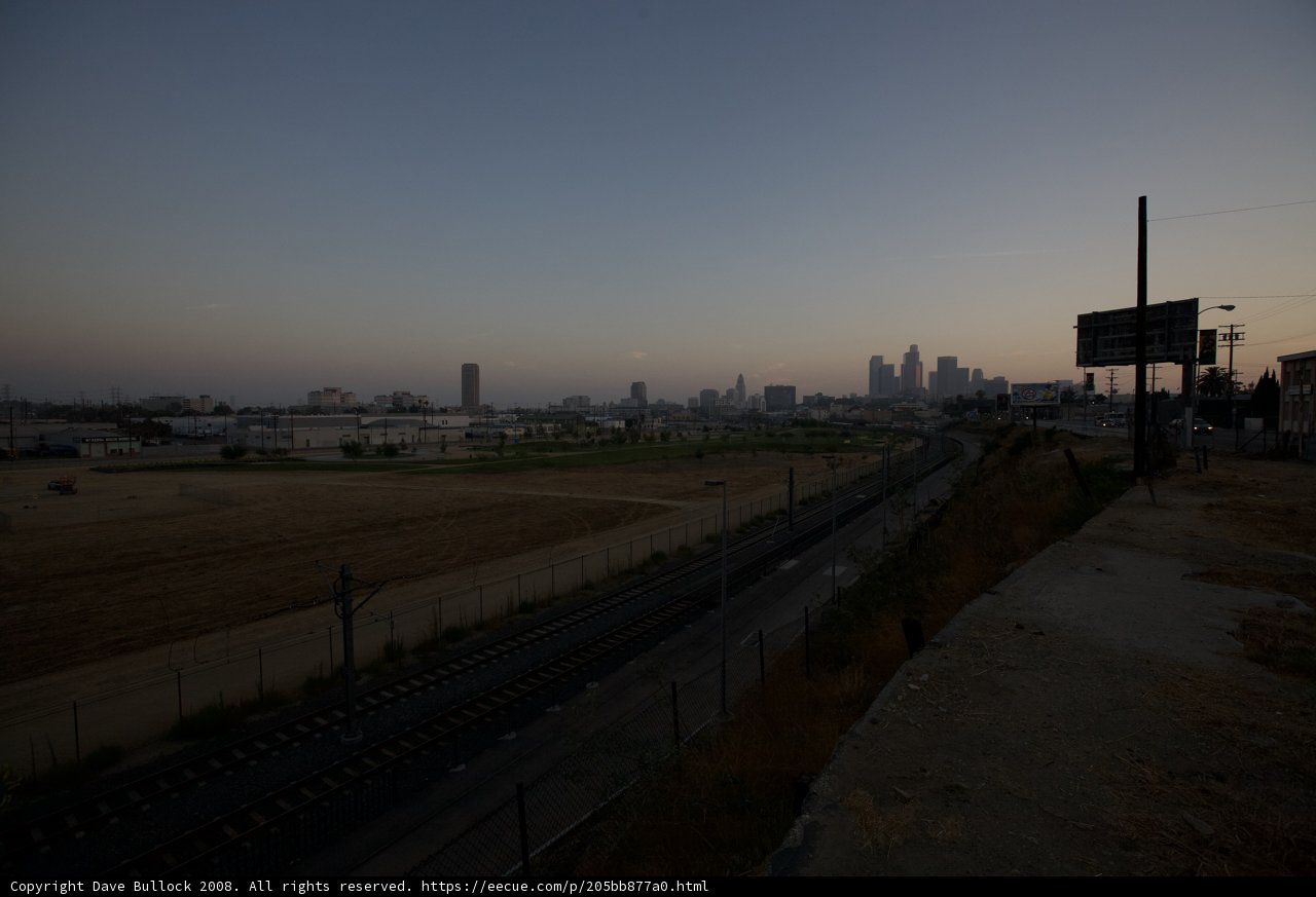 Freeway Skyline of Los Angeles