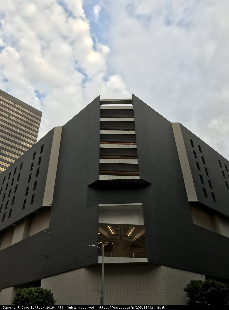 Black High-Rise Building in the Metropolis