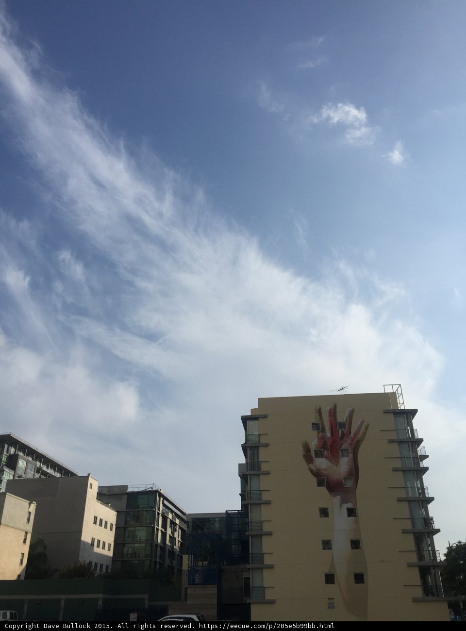 South Park Hand Mural Distance