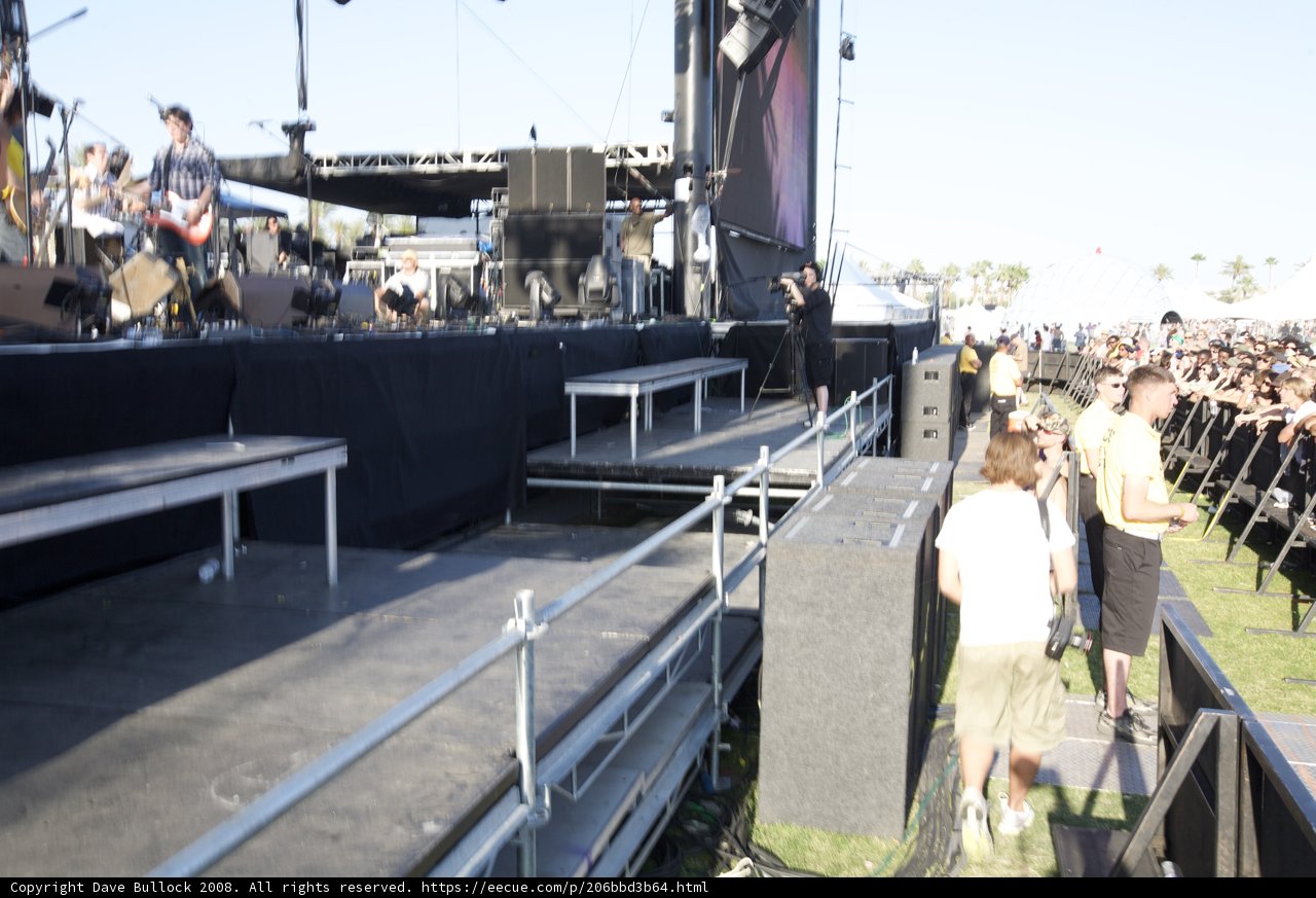 Stage Performance at Coachella