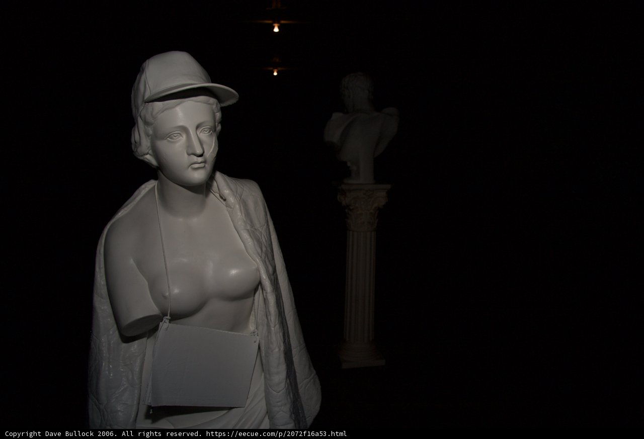 Dark Statue with Hat