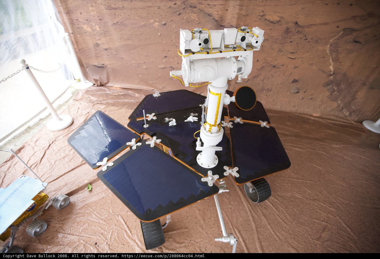 On Display: The Mars Rover