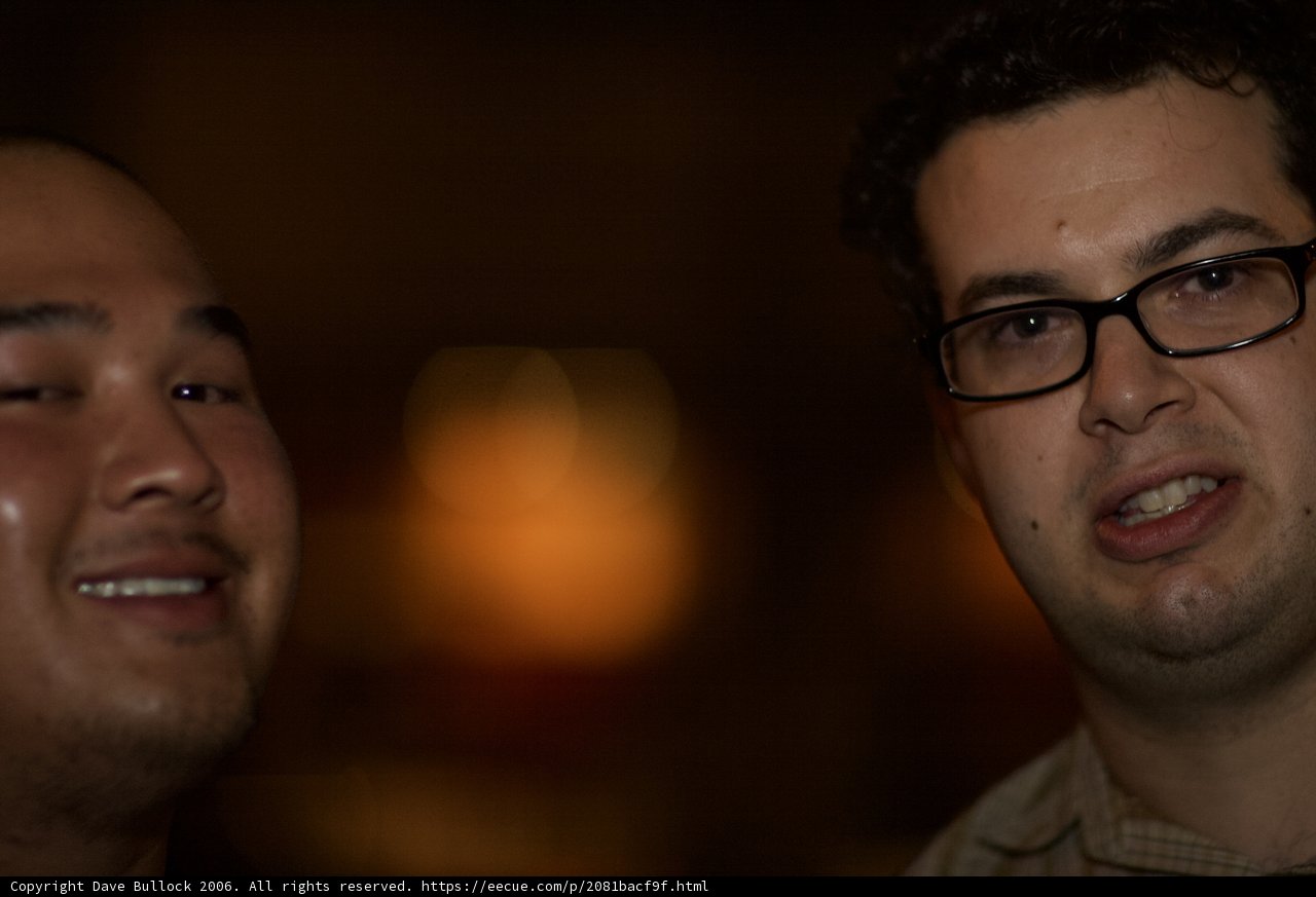 Two Happily Spectacled Men
