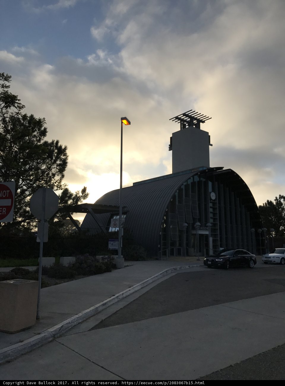 Industrial Building with Metal Roof