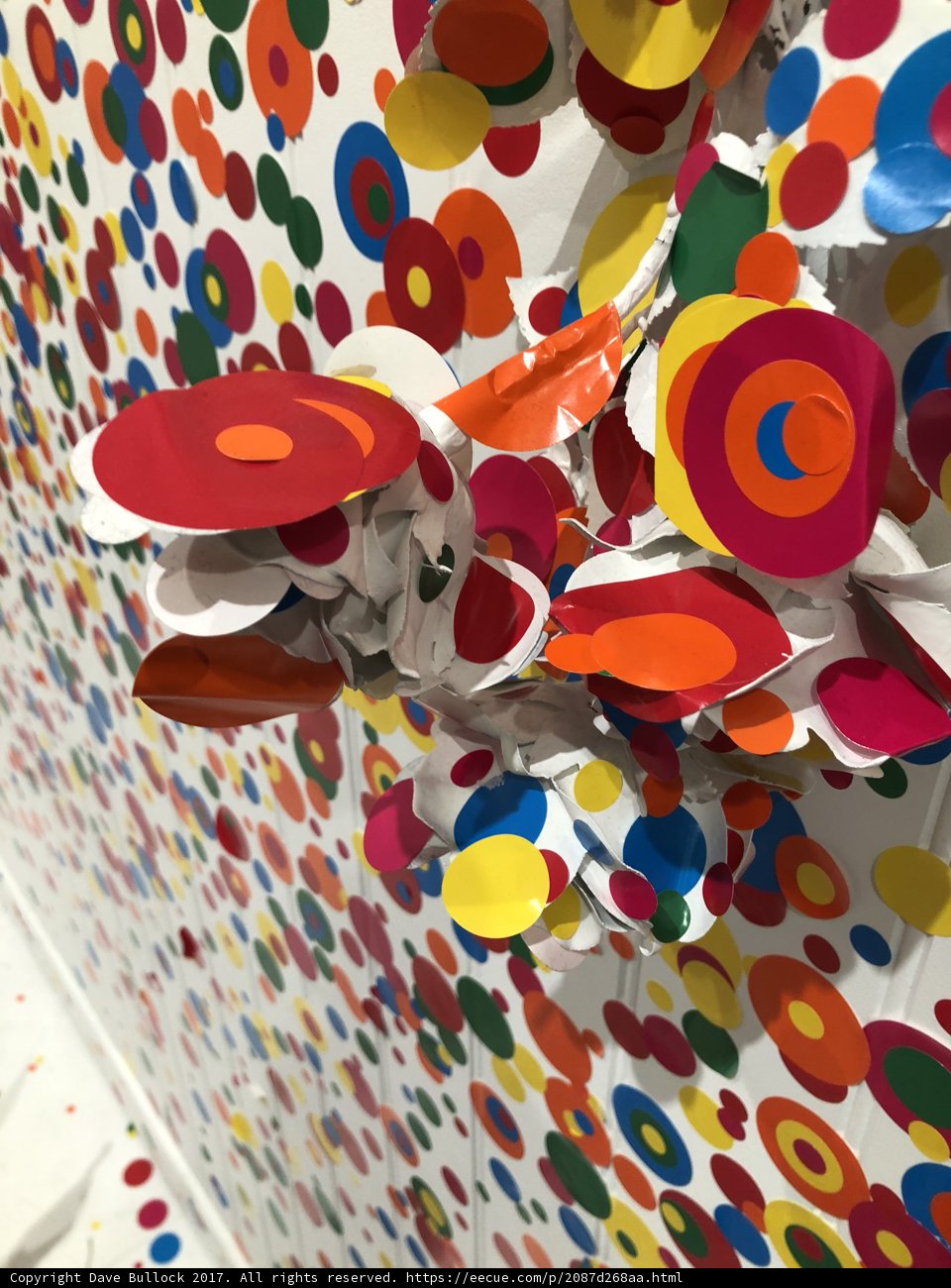 Circle Confetti Wall