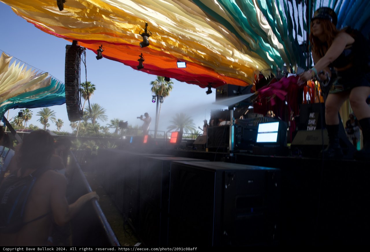 Vivid Beats at Coachella 2024: Colorful Pulse of Music and Energy