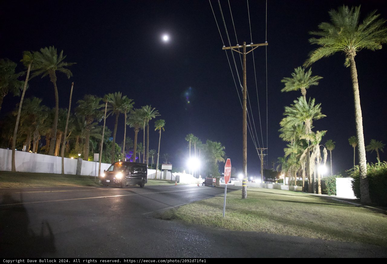 Moonlit Boulevard - A Night at Coachella 2024