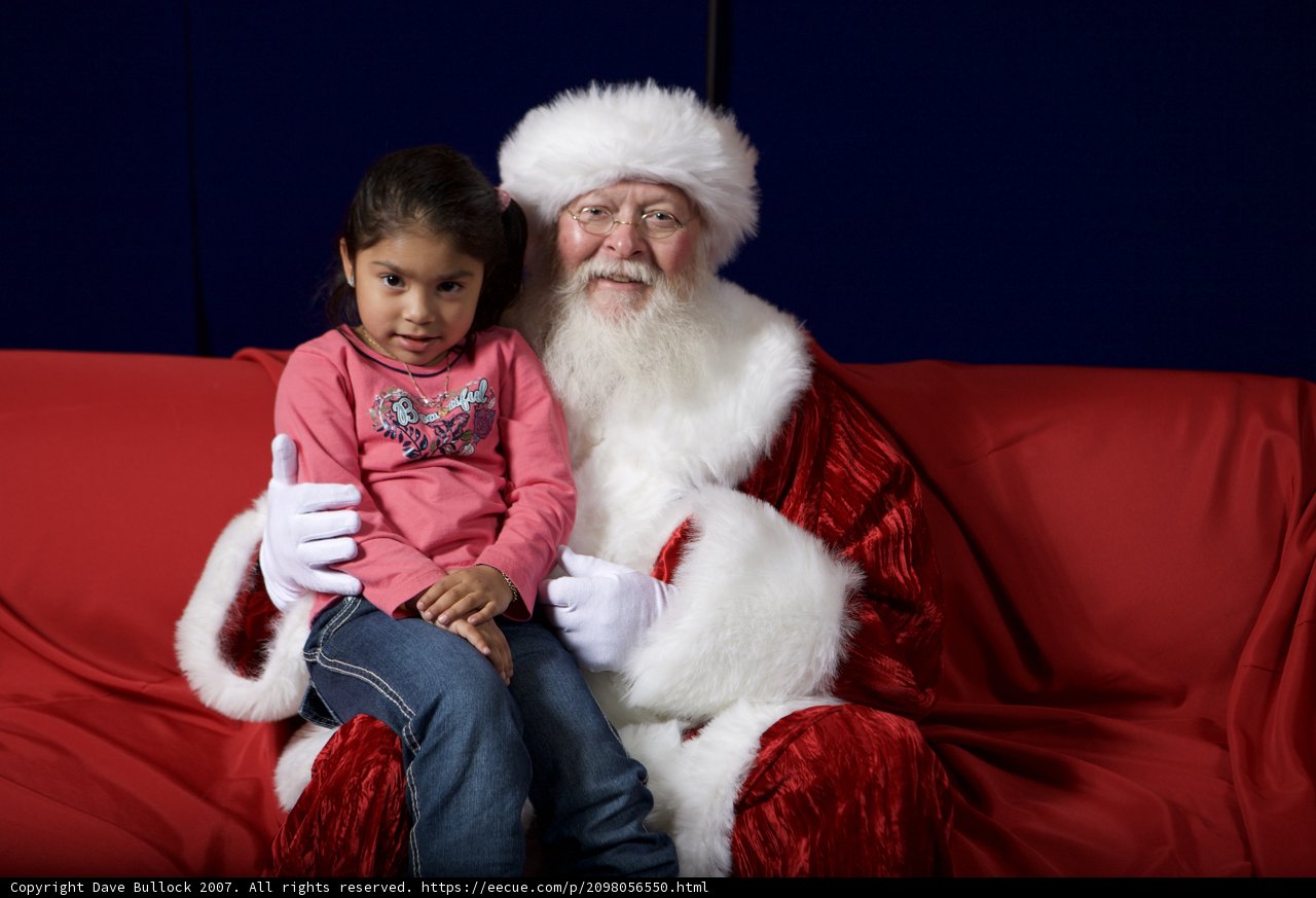 Sitting with Santa