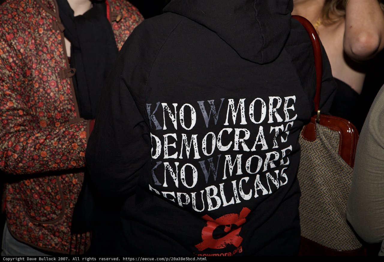 Know More Democratic Now More Republicans