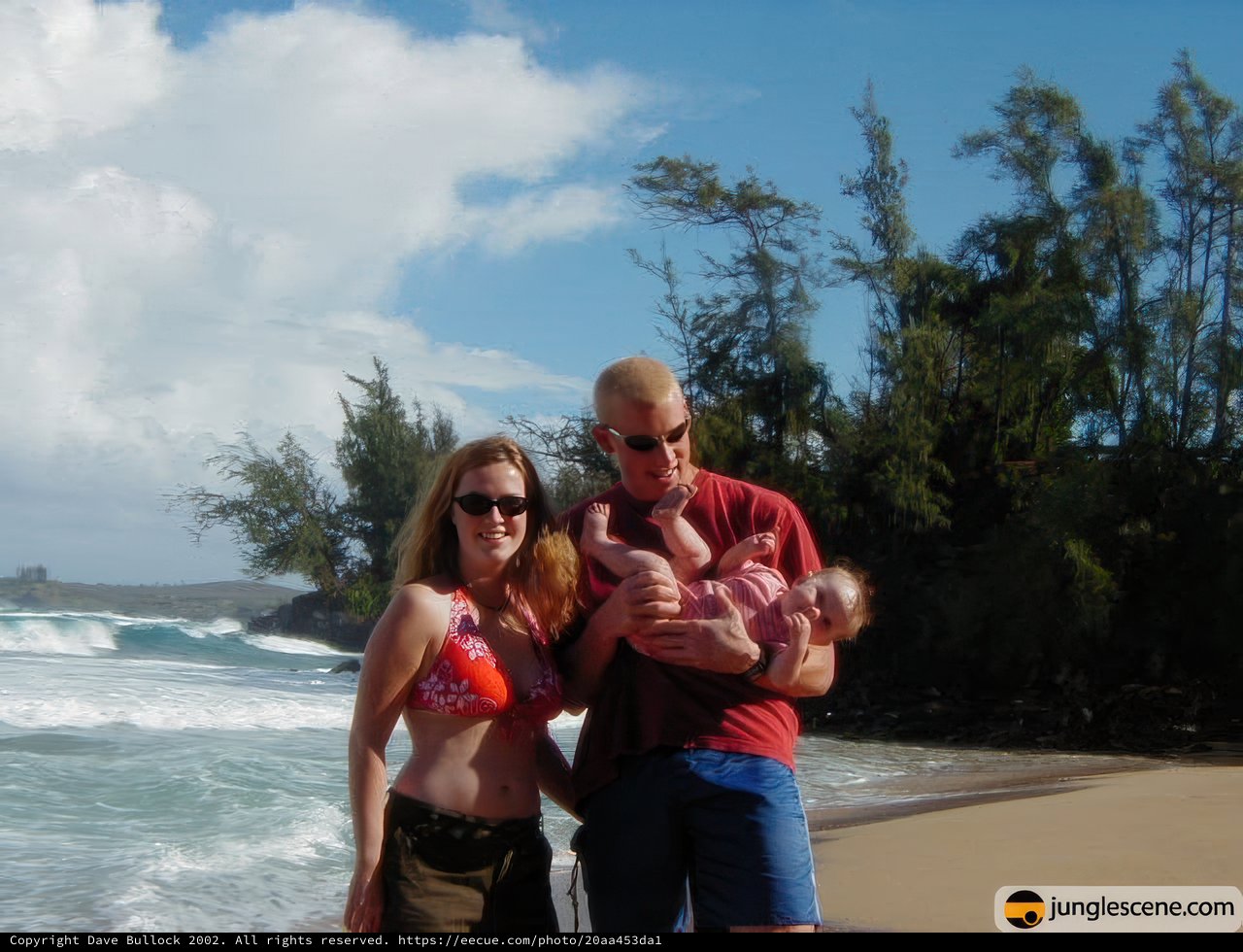Family Time on the Shores of Hawaii