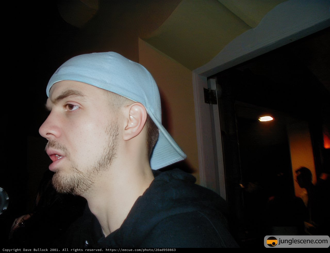 Lenny R with a Cap and Hoodie