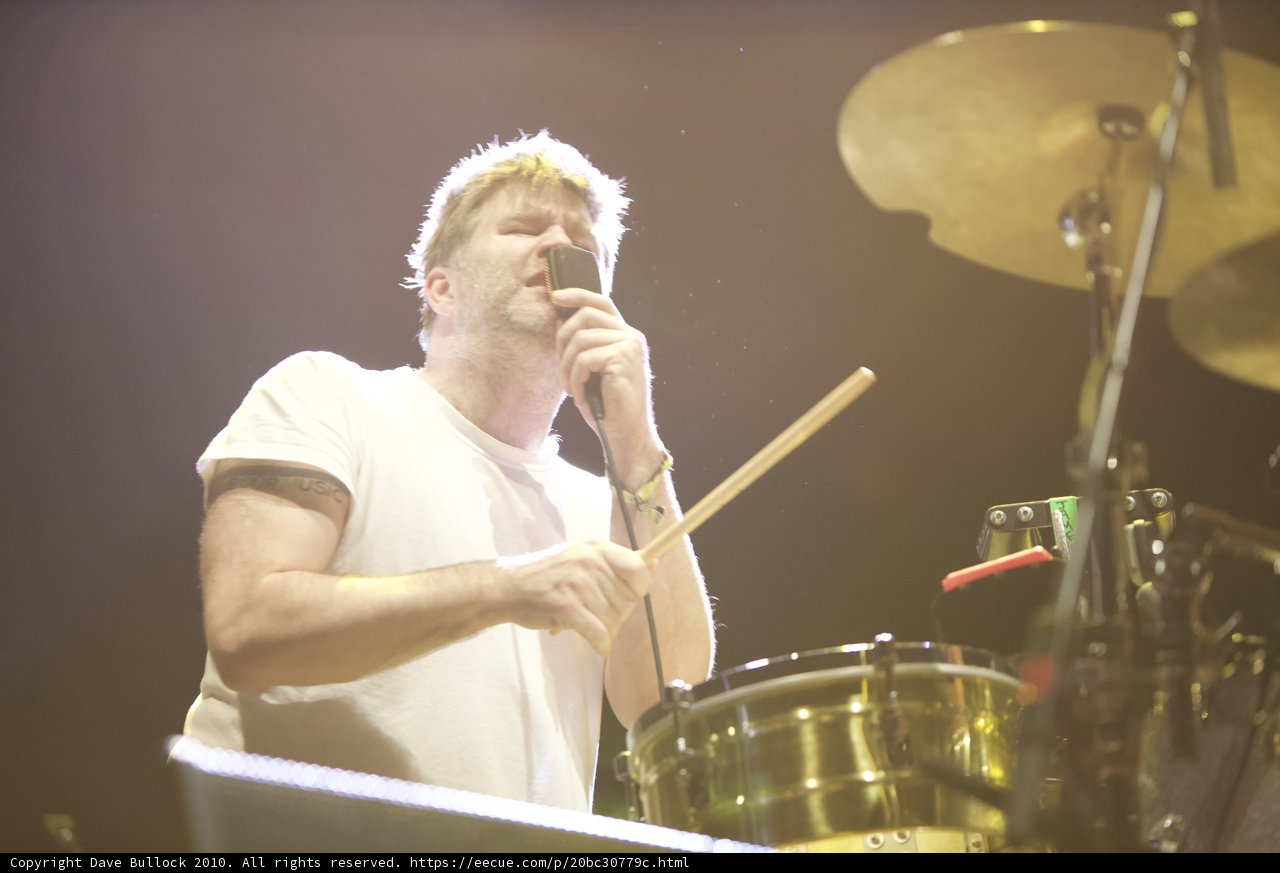 James Murphy Rocks the Drums at Coachella