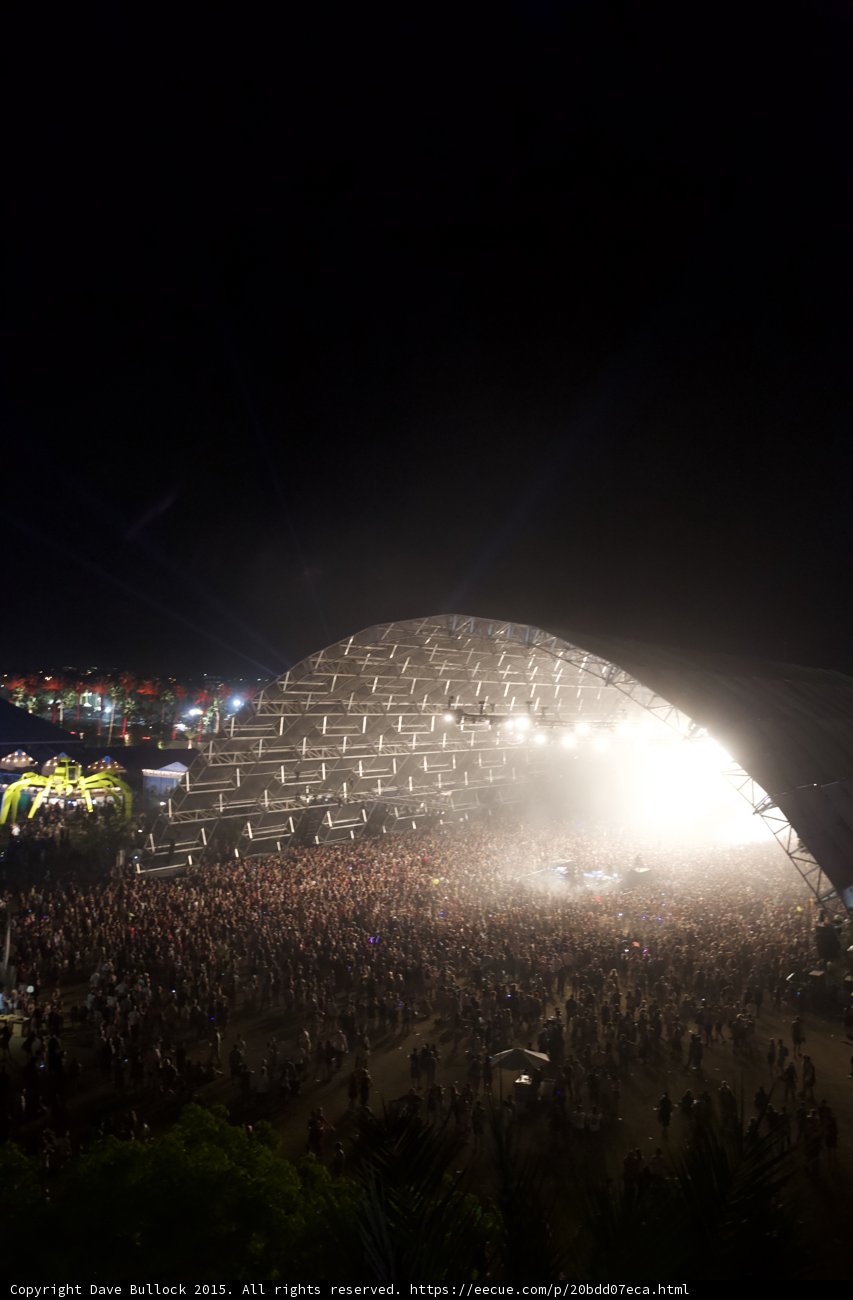 A Sea of Lights at Coachella