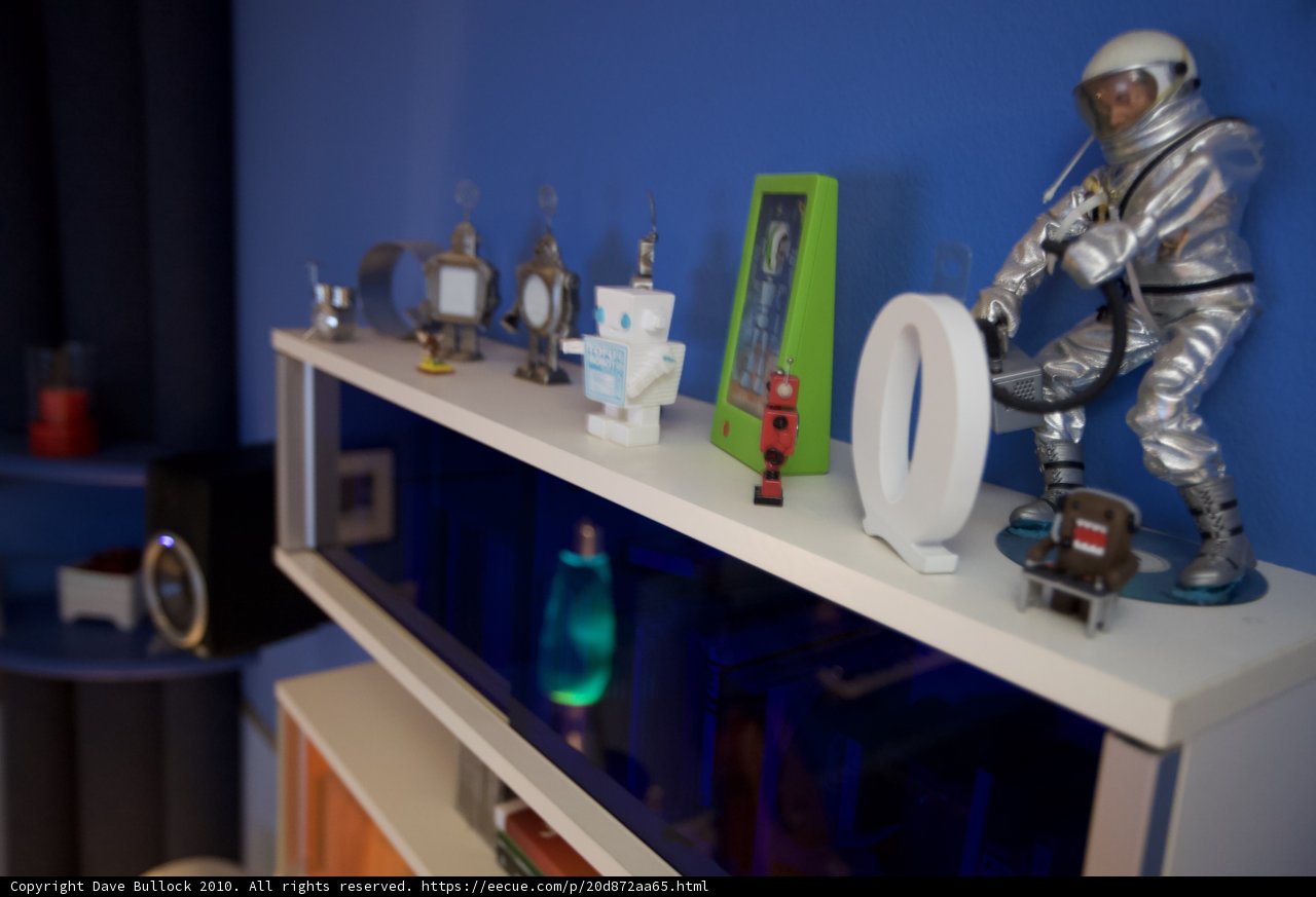 Astronaut Toy on Shelf