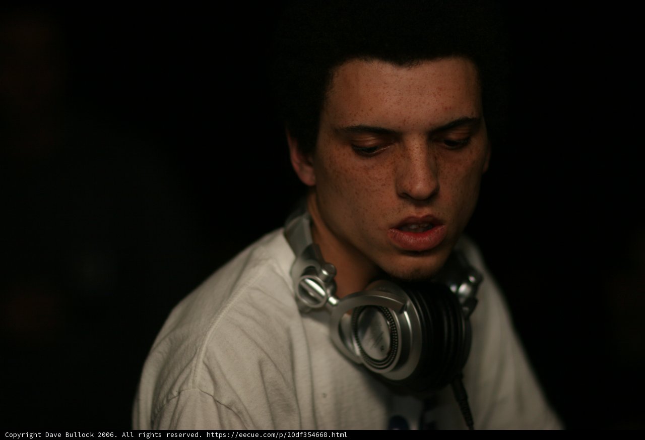 Headphone-Clad Youth in 2006 Breakage Concert