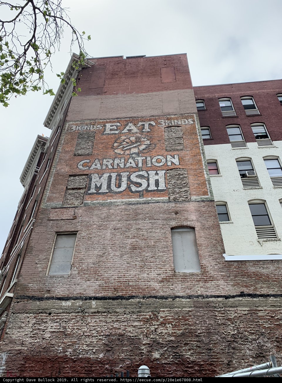 Unusual Advertisement on a San Francisco Building