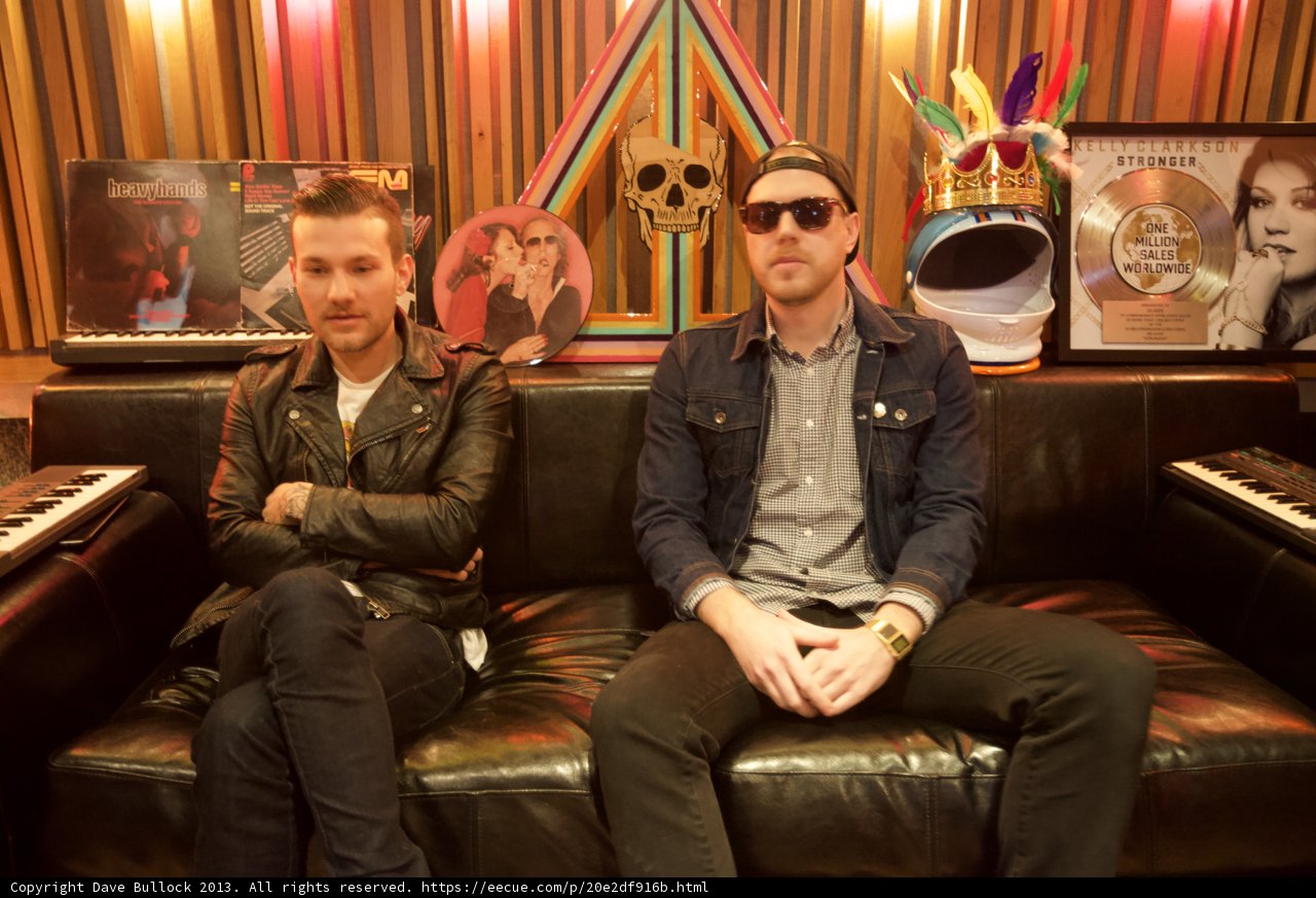 Two Men in a Music Studio