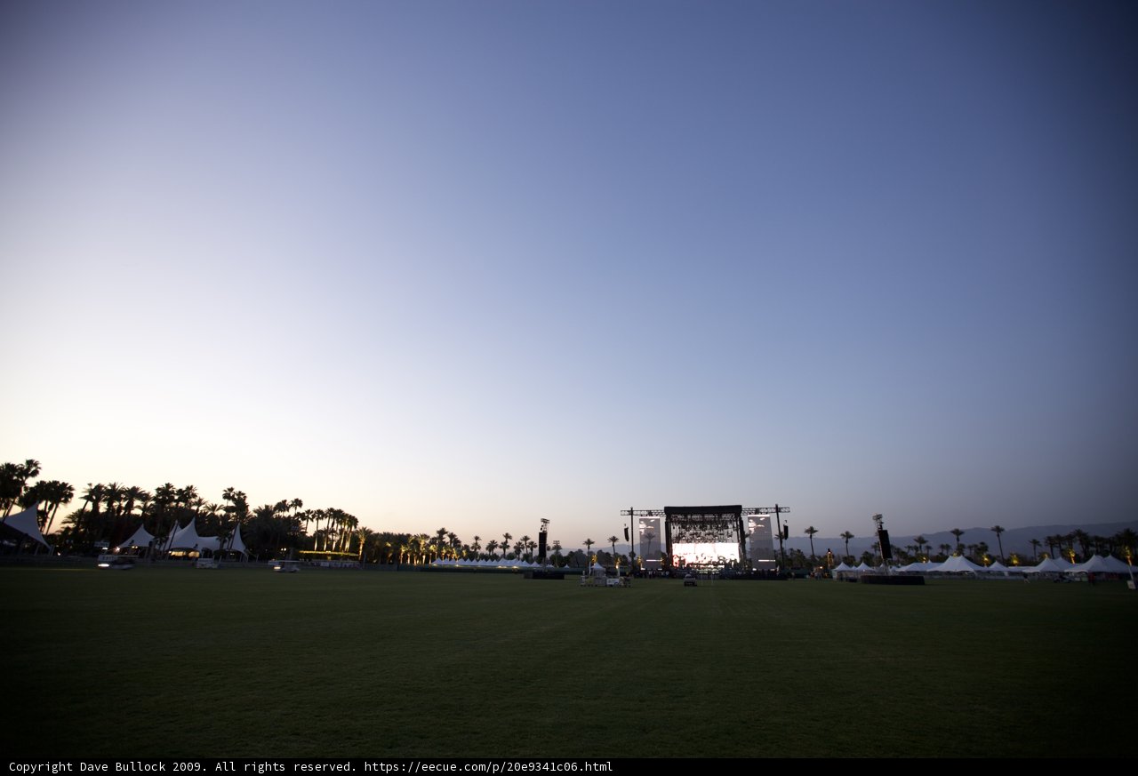 Coachella Concert on the Grassy Field