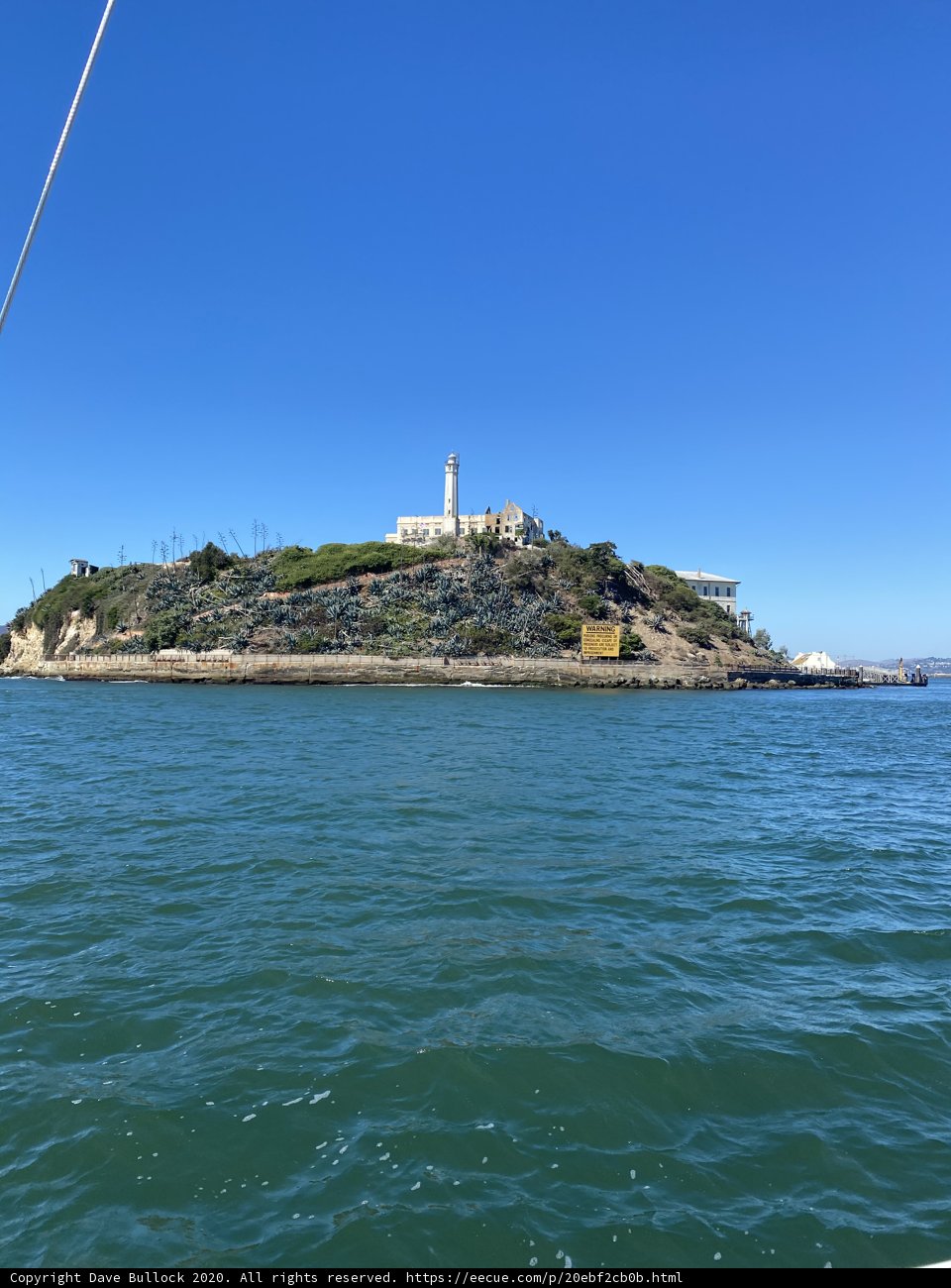 Alcatraz Island's Tower and Lighthouse
