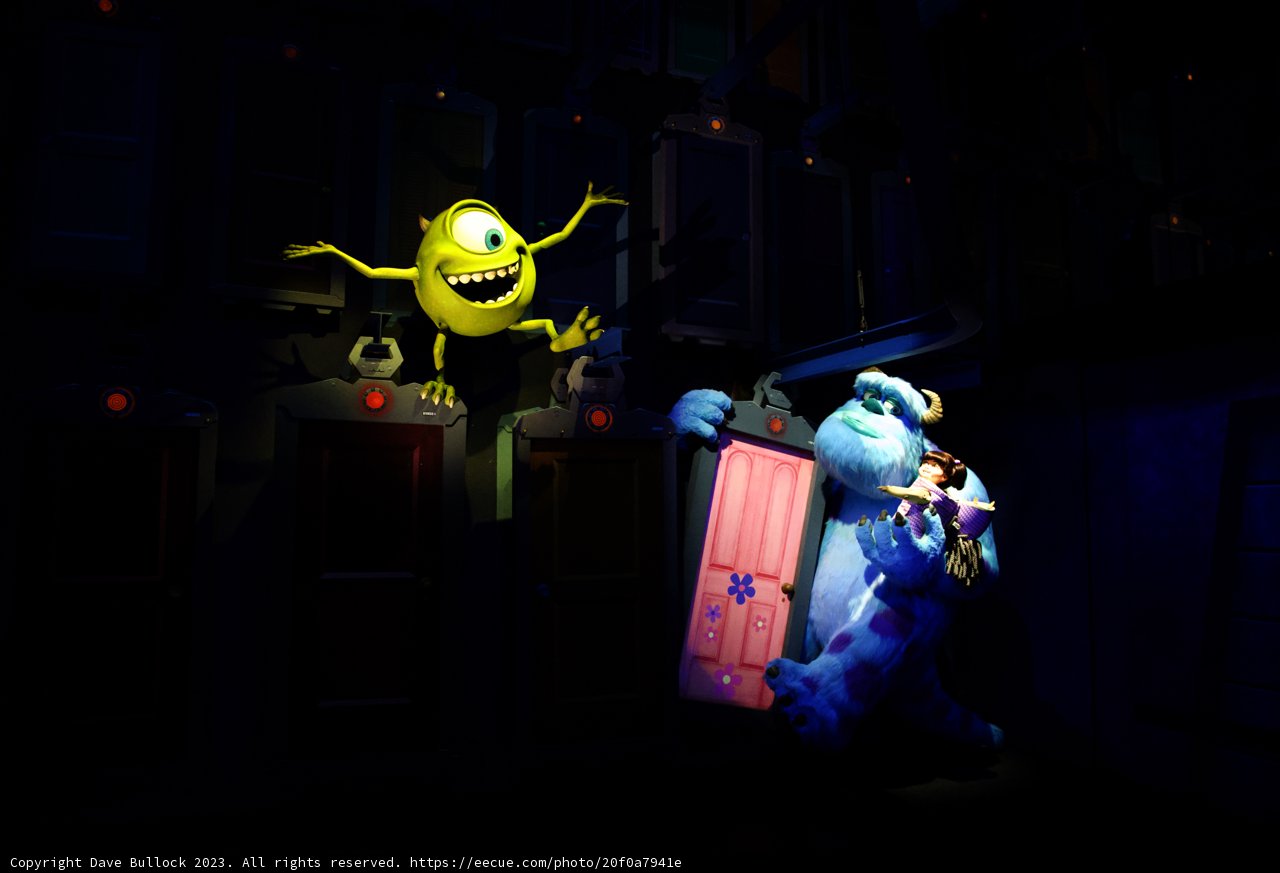 Monsters, Inc. in Disneyland Adventure