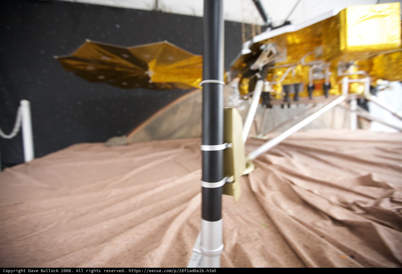 Golden Umbrella on Mars