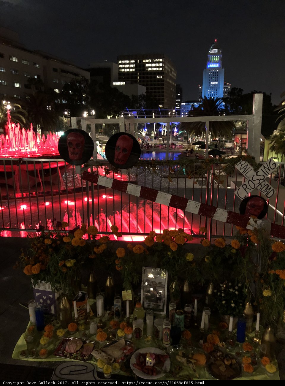 Memorial for Los Angeles Shooting Victims