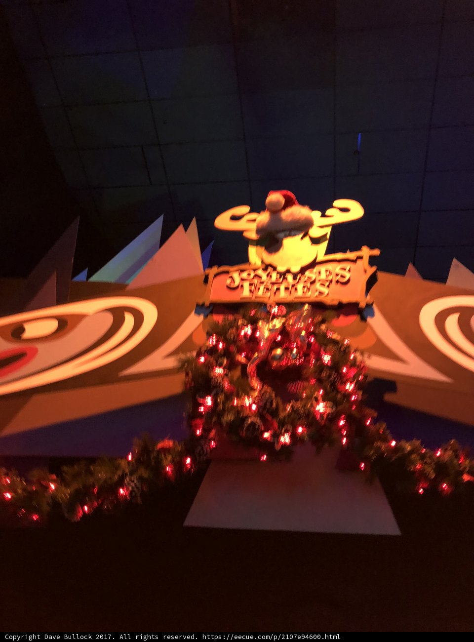 Festive Santa Claus Sign