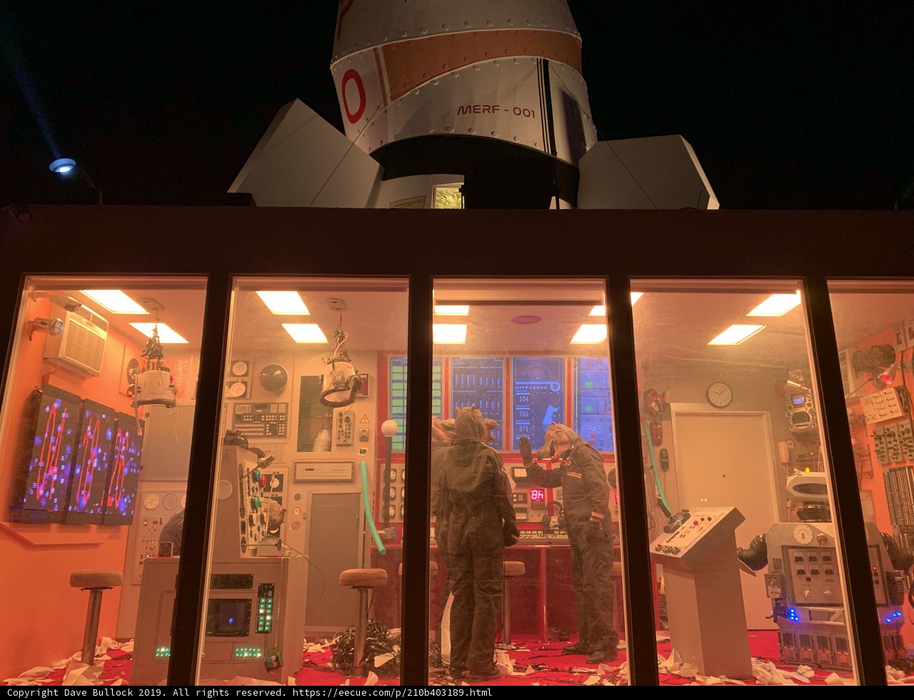 Rocket on Display
