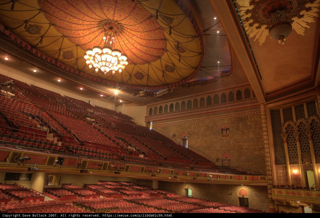 The Grandeur of the Red Seated Theatre