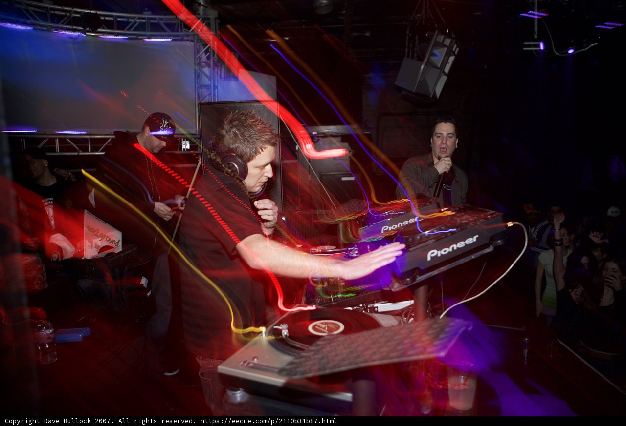 The DJ Shaking The Club Up