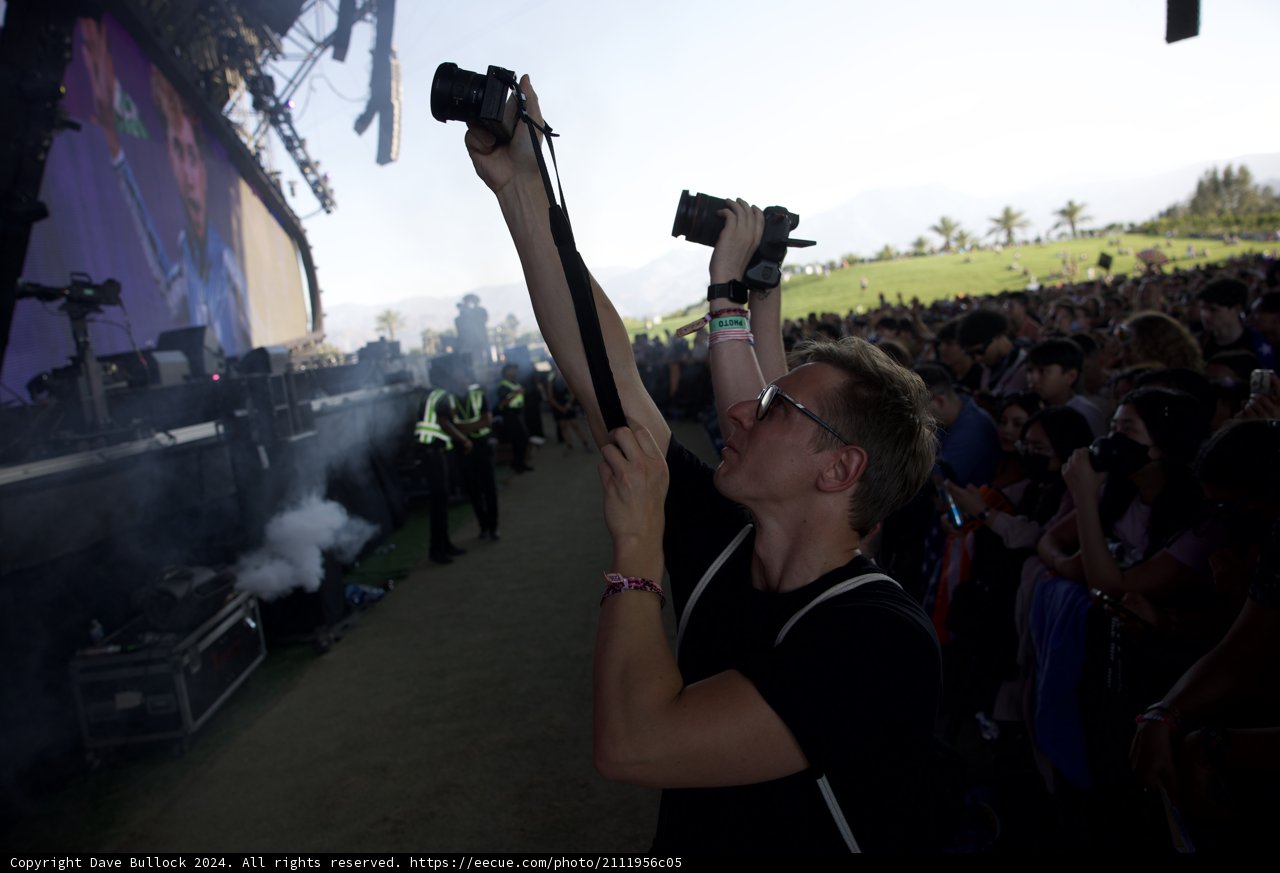 Capturing the Vibe: A Moment at Coachella 2024