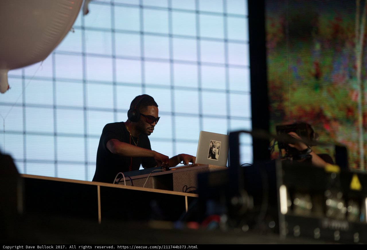 Kaytranada Spins at Coachella