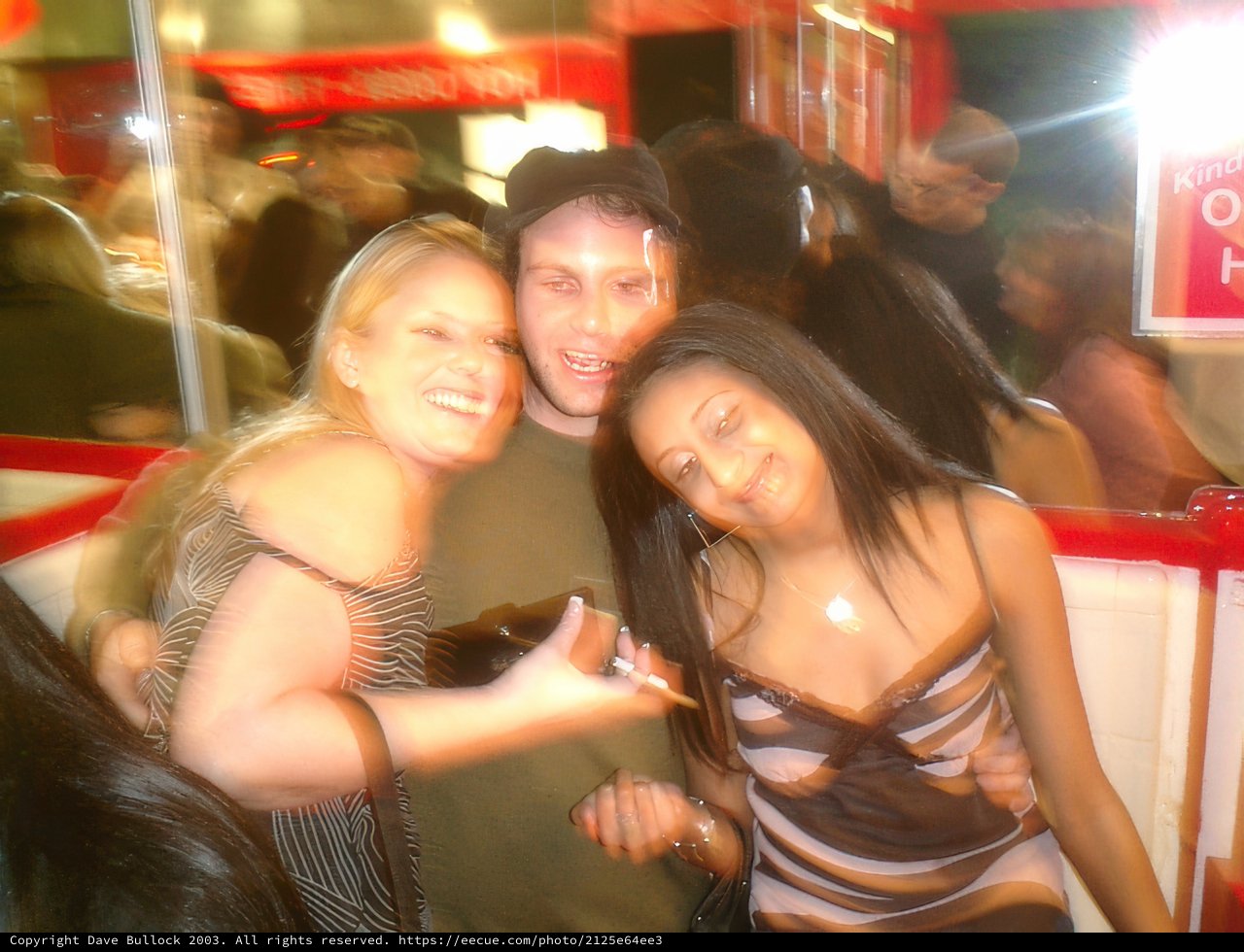 Nightclub Portrait with Friends