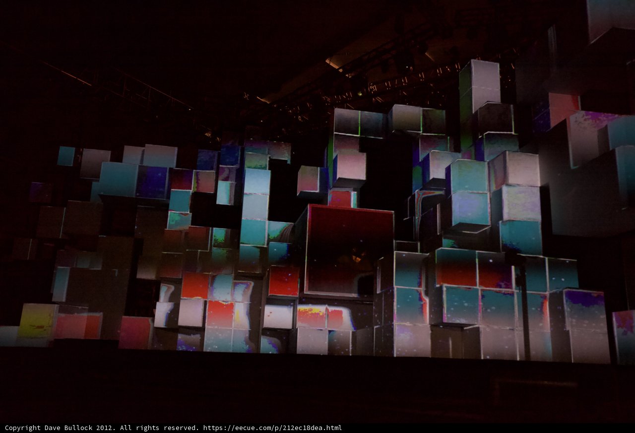 Cube Projection Spectacle