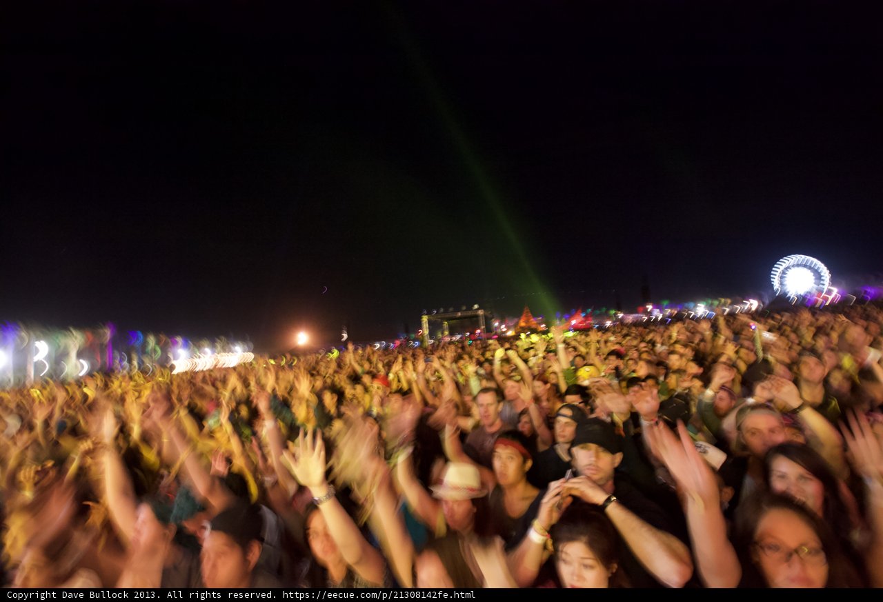 Coachella Crowd Goes Wild