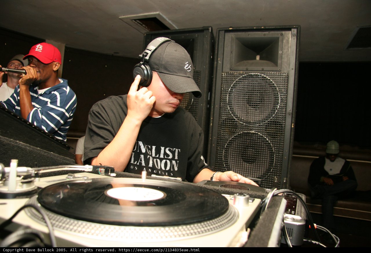 Black Shirted Deejay