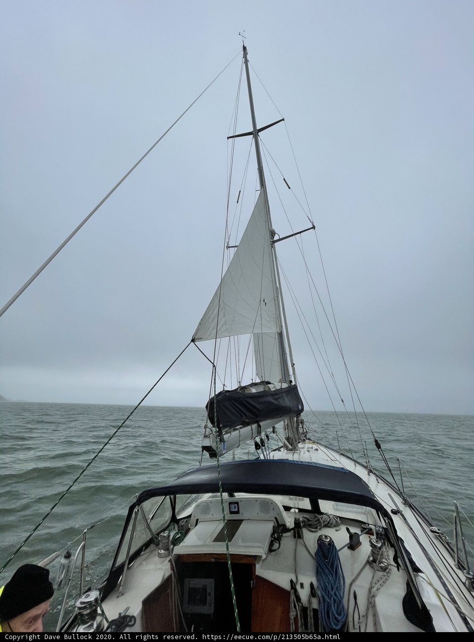 Sailing on Richardson Bay