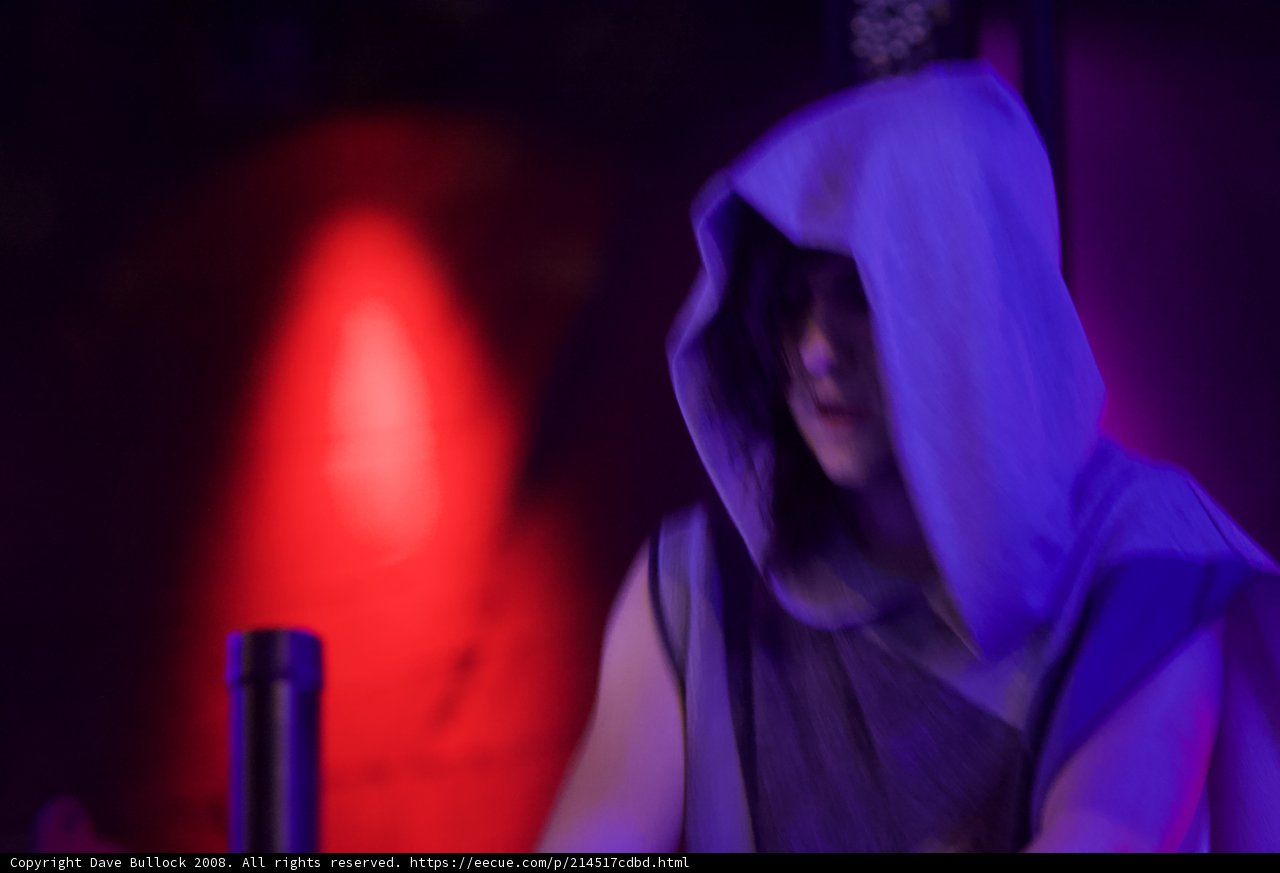 Hooded Keyboardist