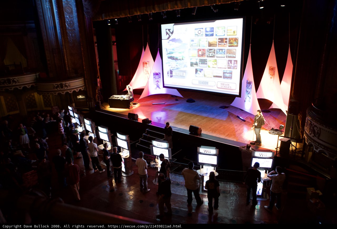 Crowded Cinema Auditorium