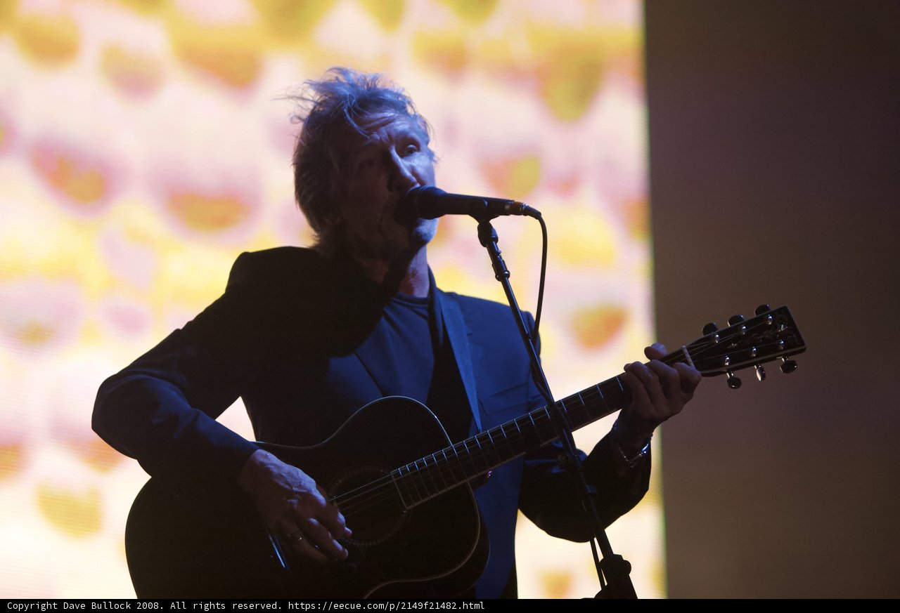 Roger Waters Rocks Coachella Stage with Guitar and Mic