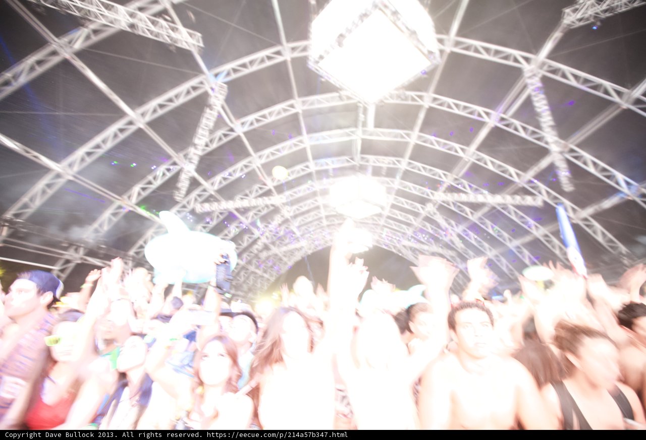 Urban Concert Crowd at Coachella