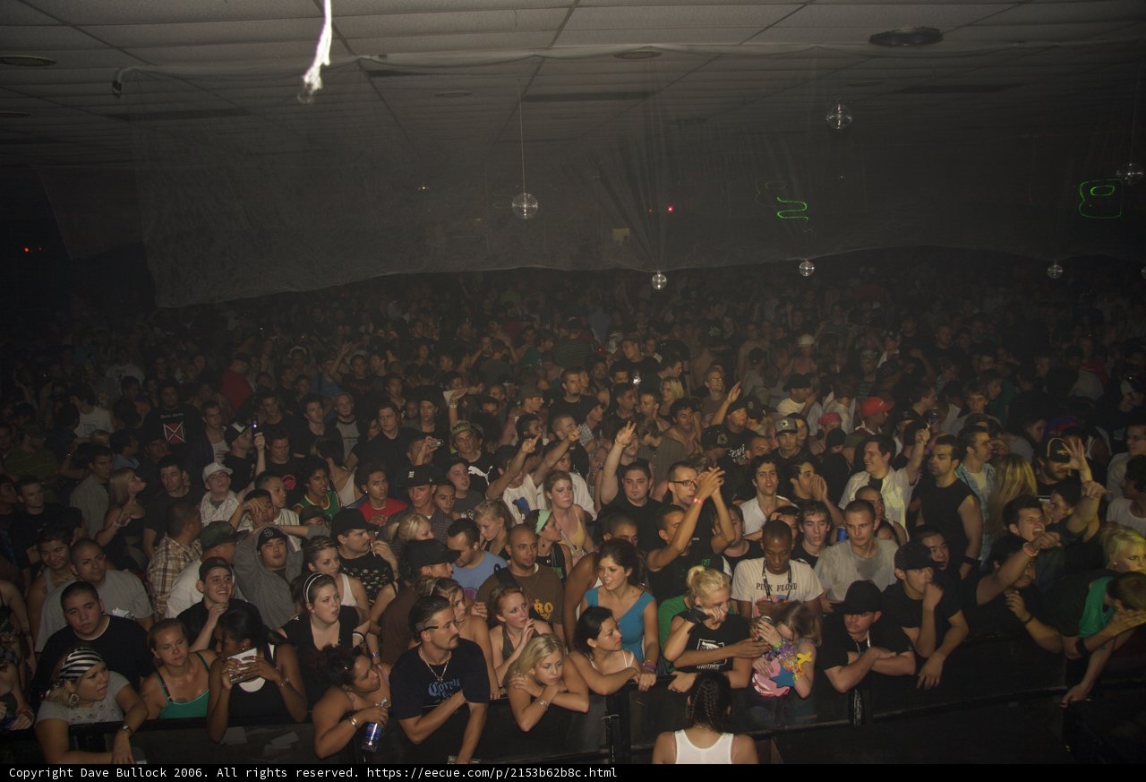 Funkin' Up the Night: A Wild Nightclub Crowd
