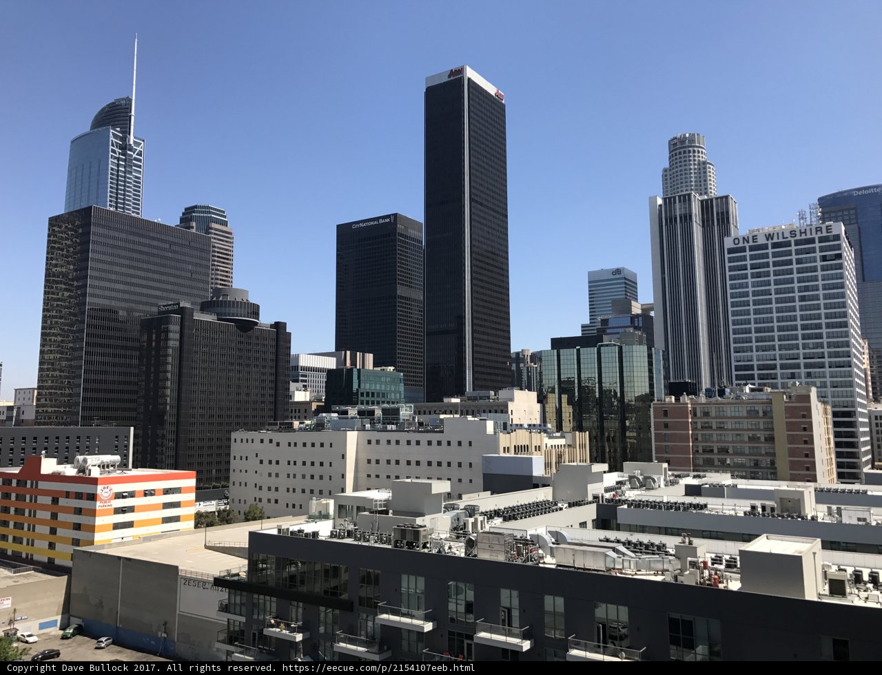 Los Angeles Skyline at Noon