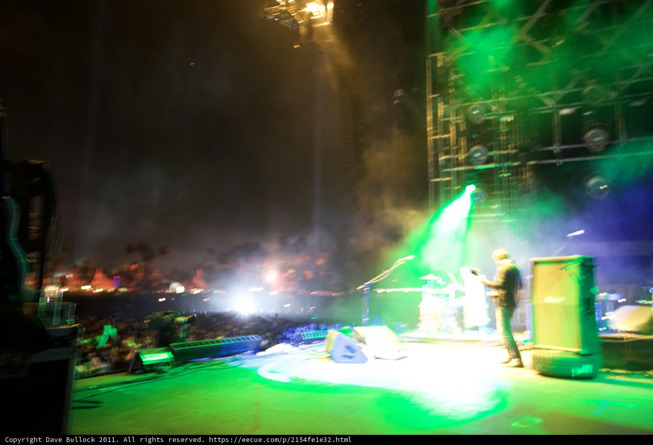 Rocking the Green Light at Coachella