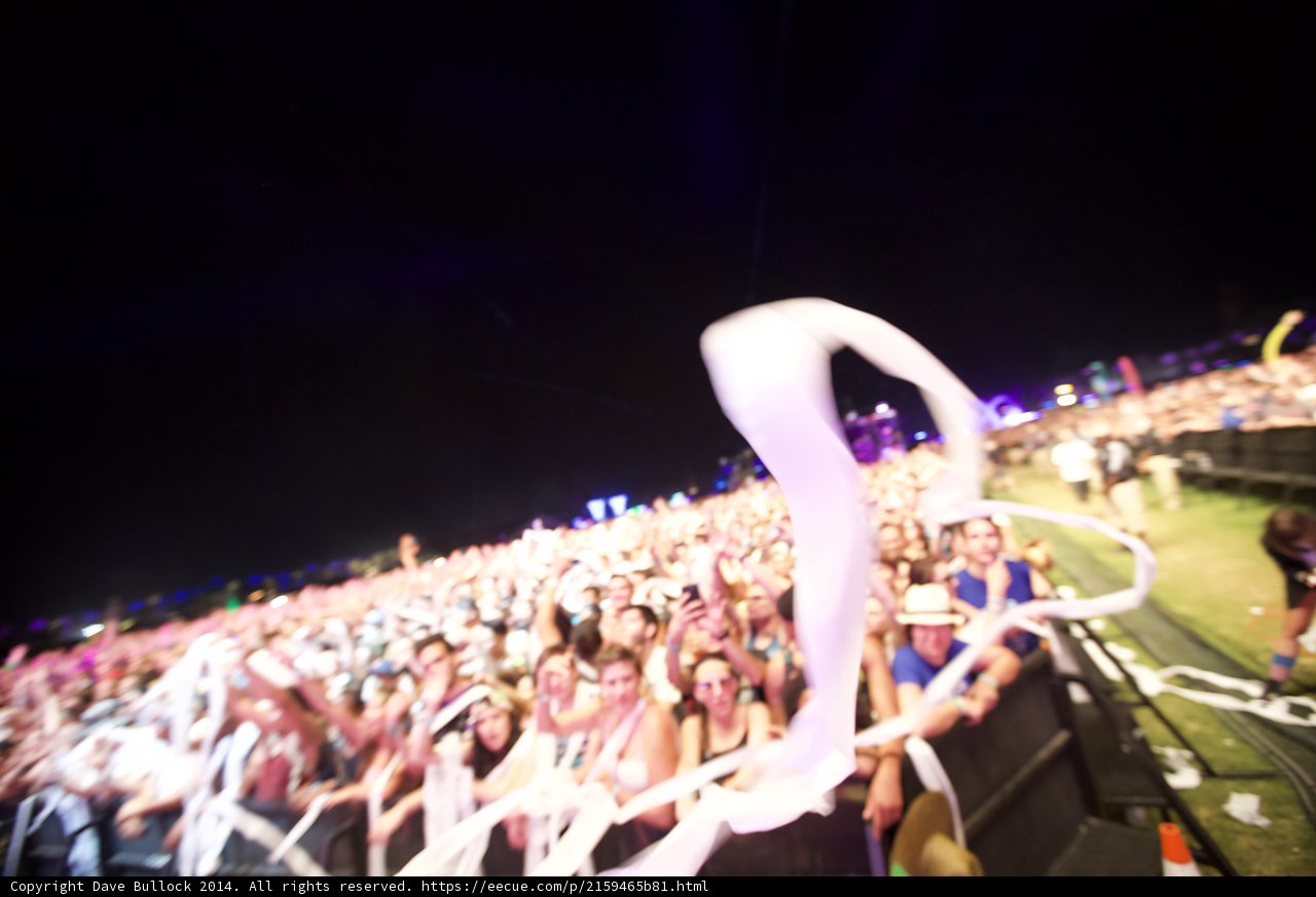 Raging Crowd at Coachella 2014