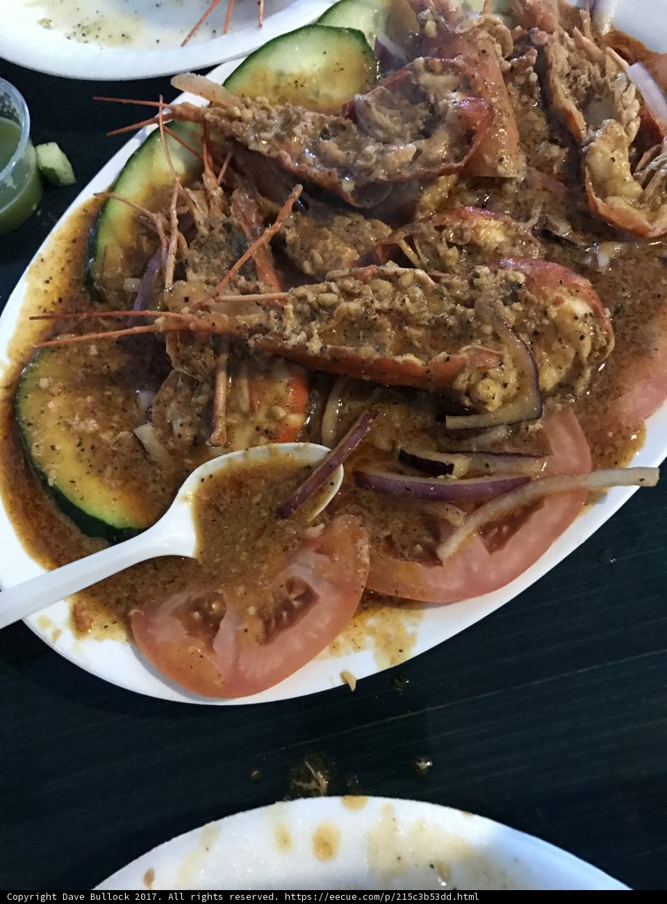 Delicious Shrimp and Vegetable Plate