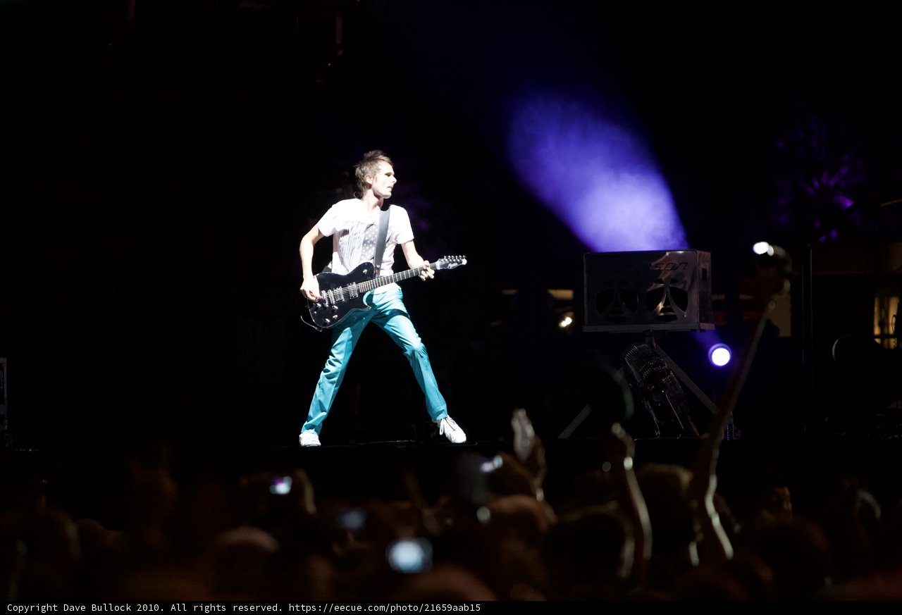 Matthew Bellamy Rocks the Crowd at Coachella 2010