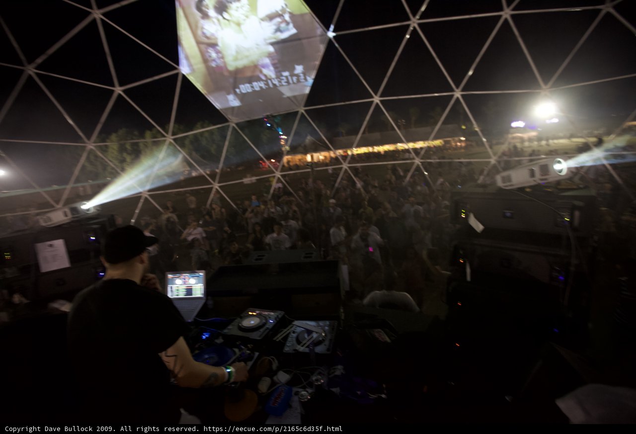 Music and Lights at Coachella 2009