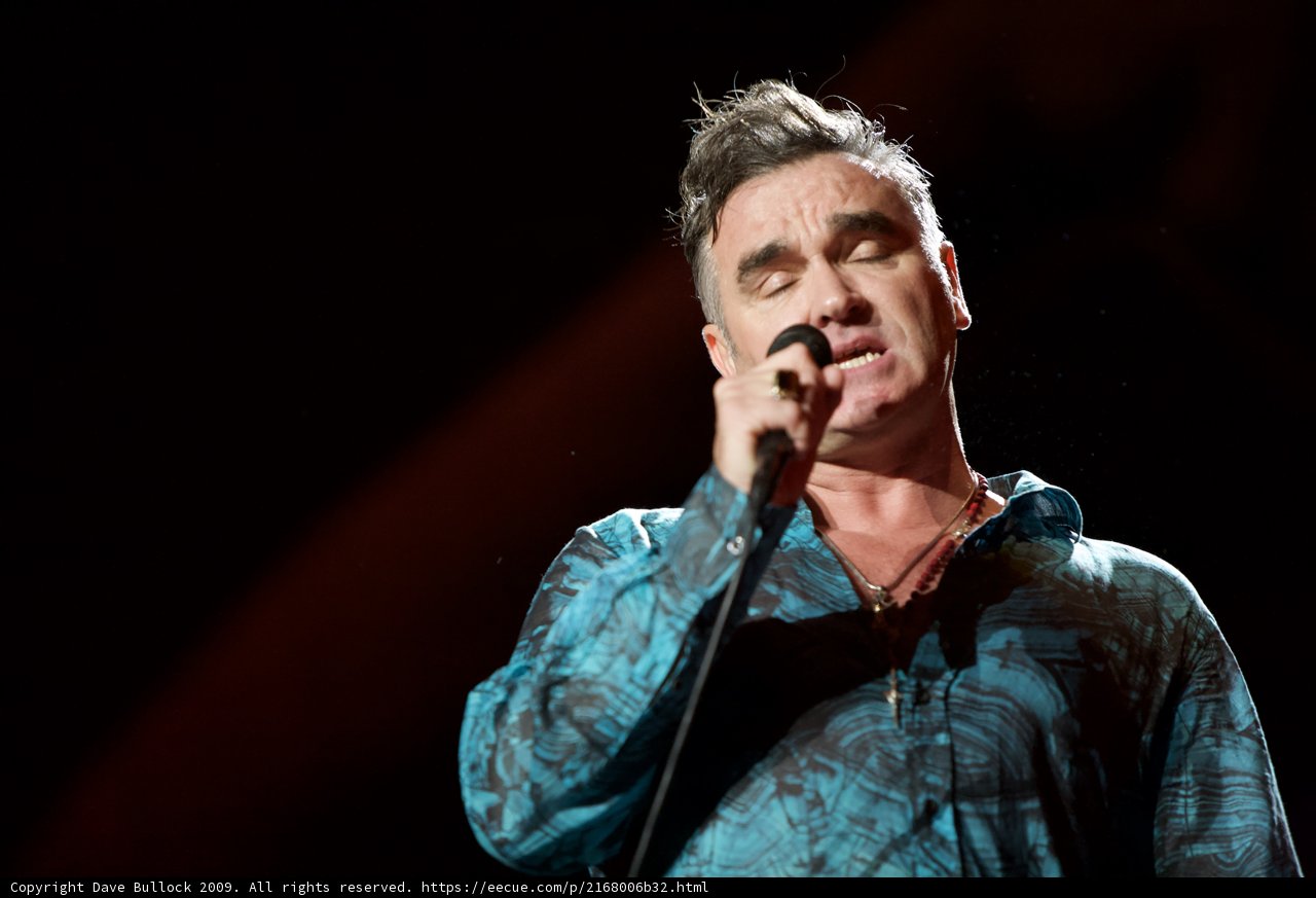 Morrissey Rocks Coachella Stage